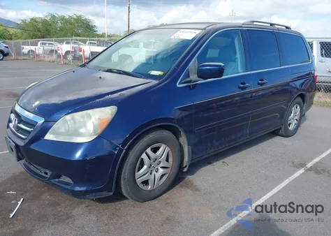2006 Honda Odyssey Ex-L z USA, uszkodzony, nr VIN 5FNRL38716B030524